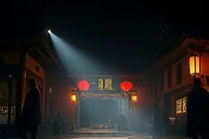 《雾港来信》雨夜码头对峙场景